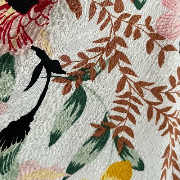 GB Floral V-Neck Romper Maxi Dress L - Picture 16 of 16